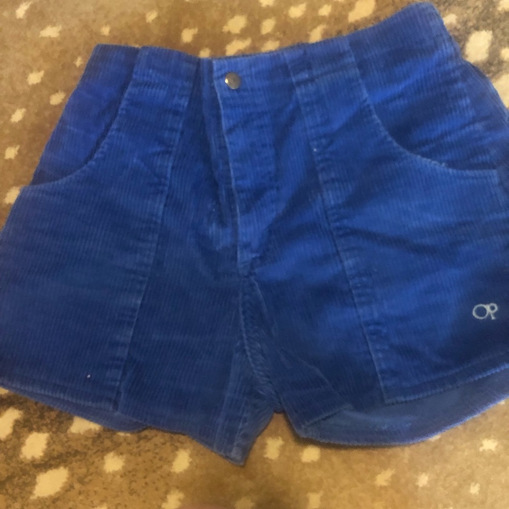 OP vintage short blue
